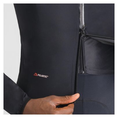 Men's Long Sleeve Jacket Sportful Fiandre Aqua Black