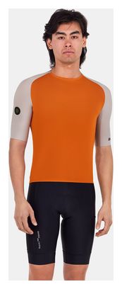 Santini Pelle Maglia a maniche corte unisex arancione