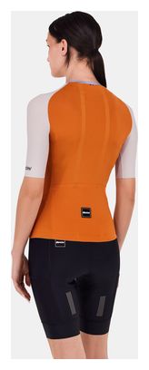 Santini Pelle Maglia a maniche corte unisex arancione