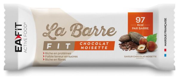 La Barre Fit (32x28g) - Eafit - Chocolat Noisette - Barres Protéinées