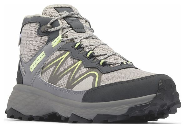 Columbia Mid Peakfreak Rush OutDry Grijs Dameswandelschoenen