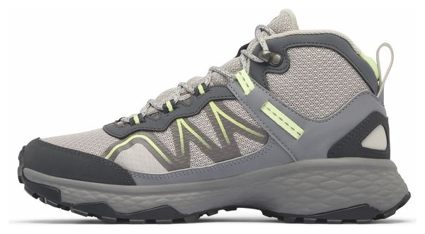Columbia Mid Peakfreak Rush OutDry Grijs Dameswandelschoenen