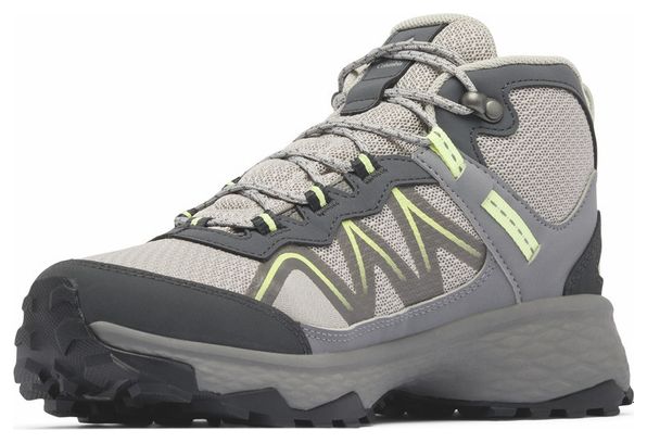 Columbia Mid Peakfreak Rush OutDry Grijs Dameswandelschoenen