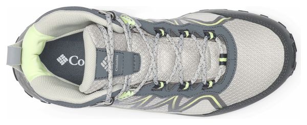 Columbia Mid Peakfreak Rush OutDry Grijs Dameswandelschoenen