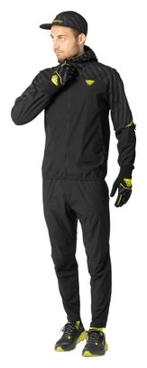Chaqueta cortaviento Dynafit Trail Reflective Negro, Hombre