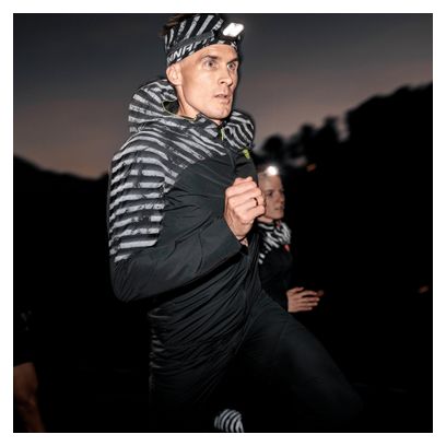 Chaqueta cortaviento Dynafit Trail Reflective Negro, Hombre