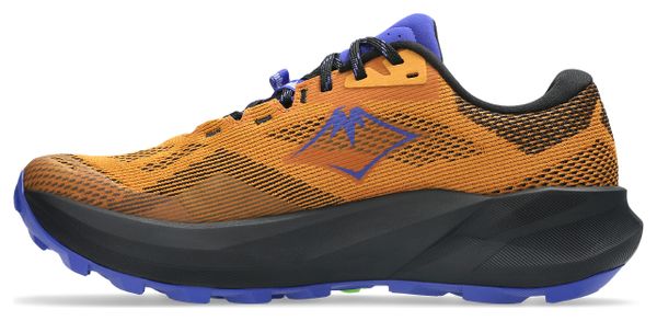 Chaussures Trail Asics Trabuco 14 Orange/Noir/Violet Homme