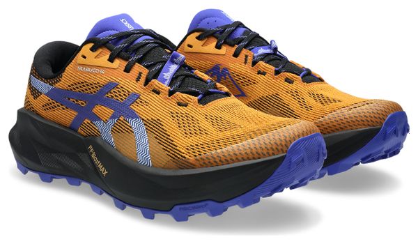 Chaussures Trail Asics Trabuco 14 Orange/Noir/Violet Homme