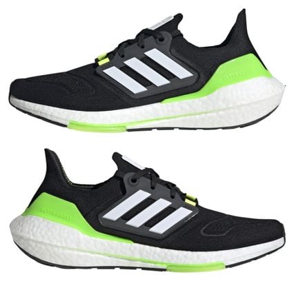 Zapatillas de running adidas UltraBoost 22 Negro Verde para hombre