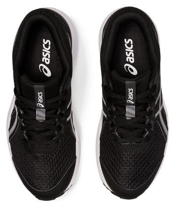 Asics Contend 8 GS Zapatillas de Running Negro Blanco Niño
