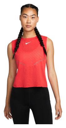 Débardeur Nike Dri-Fit ADV Run Division Rouge Femme