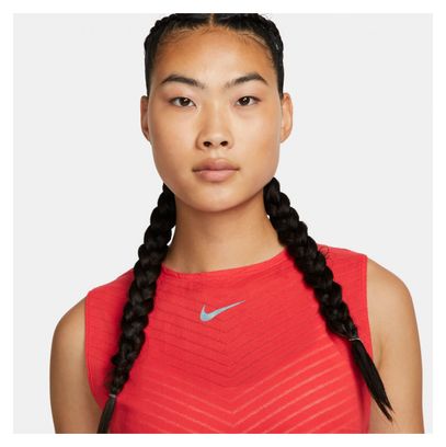 Débardeur Nike Dri-Fit ADV Run Division Rouge Femme