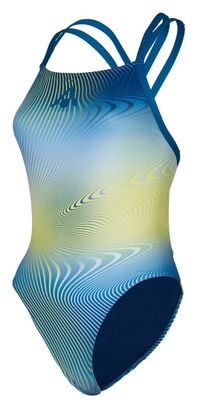 Aquasphere Essential Open Back Swimsuit Blue