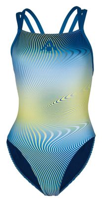 Maillot de Bain Femme 1 Pièce Aquasphere Essential Open Back Bleu