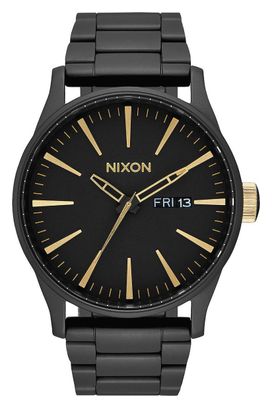 Nixon Sentry SS Watch Matt Black / Gold