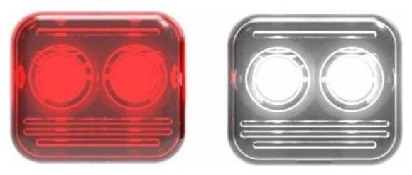 IFLASH combo lumière avant et arrière pour 2 roues