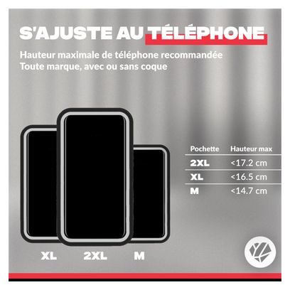 Shapeheart - Brassard téléphone sport (Téléphone XL)