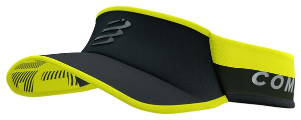 Visière Compressport Visor Ultralight Flash Noir/Jaune Fluo