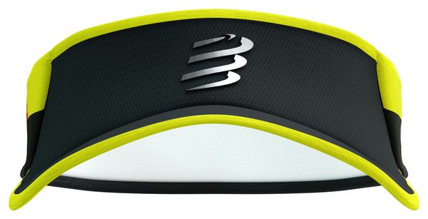 Visière Compressport Visor Ultralight Flash Noir/Jaune Fluo