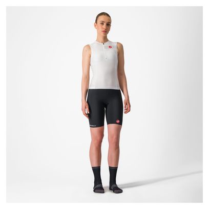 Dames Castelli Free Tri 2 witte mouwloze triatlontrui