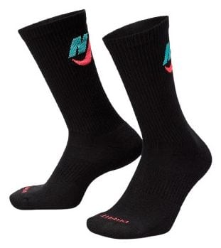 Chaussettes (3 paires) Nike Everyday Plus Cushioned Noir Unisexe