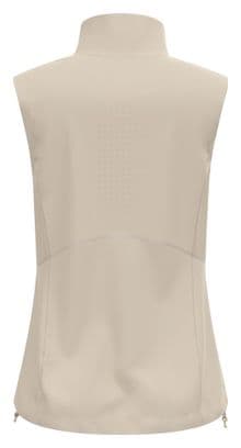 Giacca senza maniche da donna Odlo Zeroweight Warm 2.0 Beige