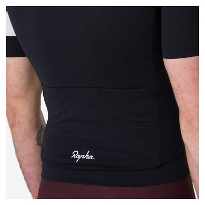 Maglia a maniche corte Rapha Core Lightweight Nero/Bianco Uomo