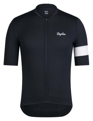 Maglia a maniche corte Rapha Core Lightweight Nero/Bianco Uomo