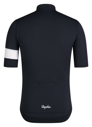 Maglia a maniche corte Rapha Core Lightweight Nero/Bianco Uomo