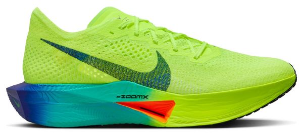 Chaussures Running Nike Vaporfly 3 Jaune/Bleu Homme - Produit Reconditionné