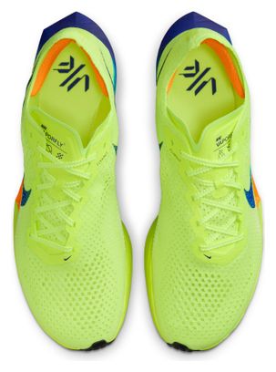 Chaussures Running Nike Vaporfly 3 Jaune/Bleu Homme - Produit Reconditionné