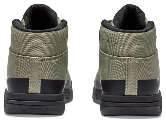 Fox Union Canvas Scarpe da pedale piatte verdi