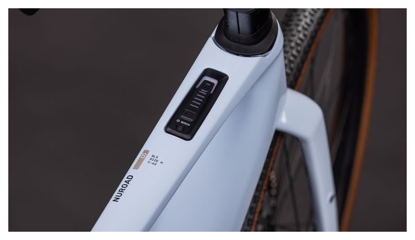 Cube Nuroad Hybrid C:62 SLX 400X Electric Gravel Bike Shimano GRX Di2 12S 400 Wh 700 mm Ice Blue 2026