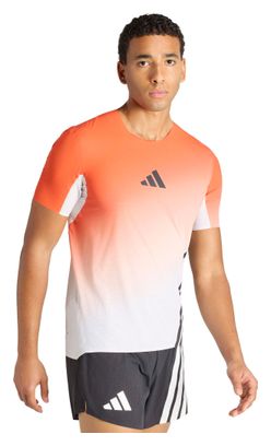 Camiseta de manga corta adidas Terrex Xperior Pro naranja/blanca para hombre