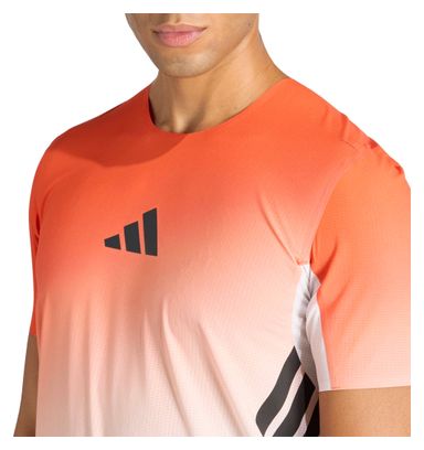 Camiseta de manga corta adidas Terrex Xperior Pro naranja/blanca para hombre