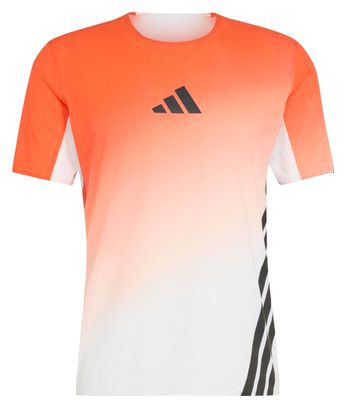 Camiseta de manga corta adidas Terrex Xperior Pro naranja/blanca para hombre