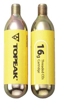 TOPEAK 2 16g Threaded CO2 Cartridge