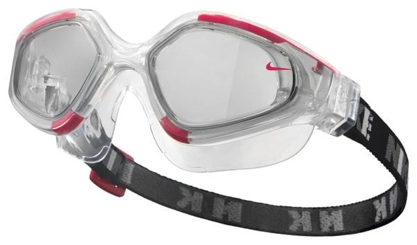 Nike Expanse Zwembril Zwart Helder