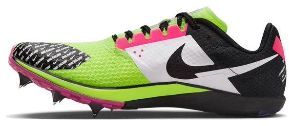 Chaussures d'Athlétisme Nike Zoom Rival XC 6 Noir Jaune Rose