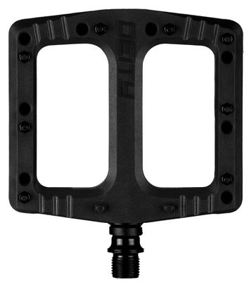 Paire de Pédales Plates Deity Deftrap Noir