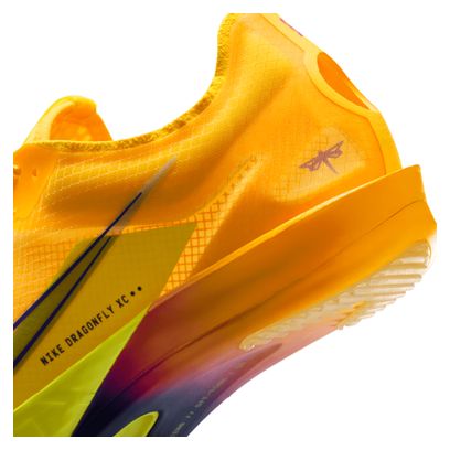 Scarpe da atletica Nike Dragonfly XC 2 Giallo/Viola Unisex