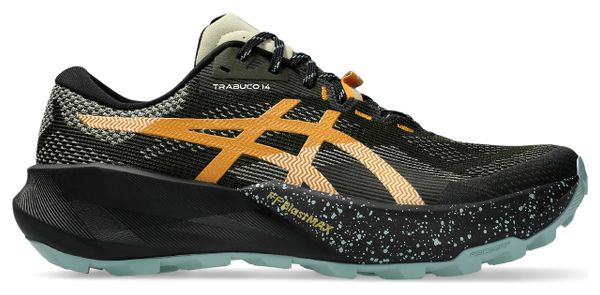 Asics Trabuco 14 Men's Trail Running Shoes - Khaki/Black