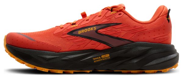 Scarpe da trail Brooks Range rosse/nere da uomo