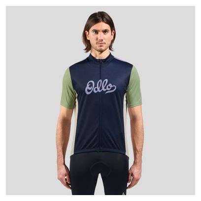 Odlo Heritage Essentials Kurzarmtrikot Grau/Multi