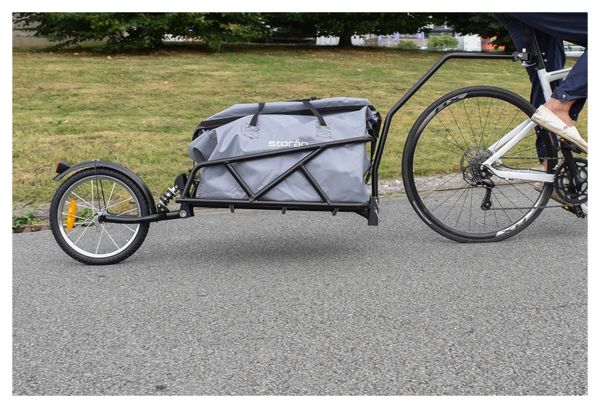 Remorque Vtt Remorque VÃ©lo Monoroue Avec Amortisseur