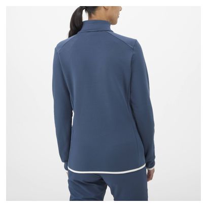 Polaire Femme Millet Seneca 1/2 Zip Bleu