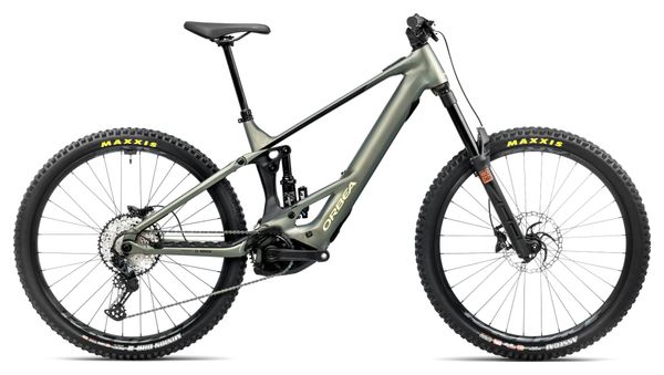 Orbea Wild H20 BTT eléctrica de suspensión total Shimano Deore/SLX 12S 750 Wh 29'' Verde nave espacial 2025