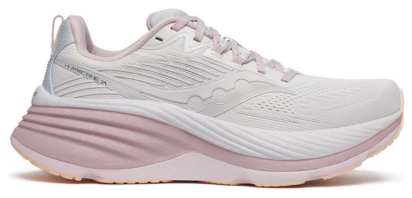 Saucony Hurricane 24 Laufschuhe Weiß/Pink Damen