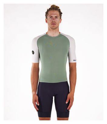 Santini Pelle Unisex Trui met korte mouwen Groen
