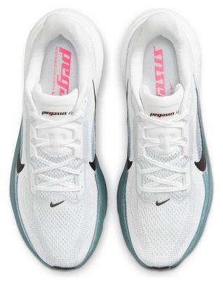 Nike Pegasus 42 Running Shoes for Men in White/Green